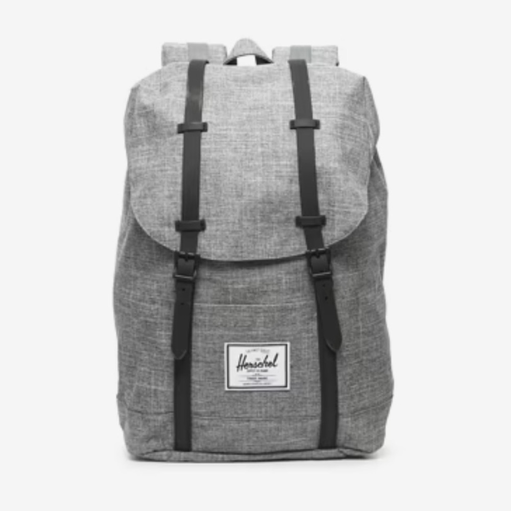 Herschel Supply Company | Women’s Grey Retreat Backpack Adjustable Straps OS - Picture 14 of 14